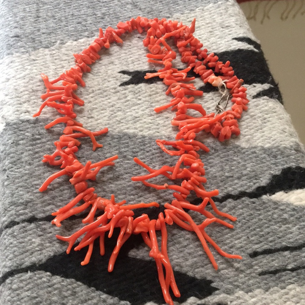🌼  Branch coral necklace